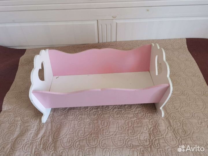 Кроватка для кукол игрушечная