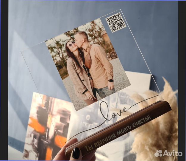 Рамка постер на стекле с фото art097