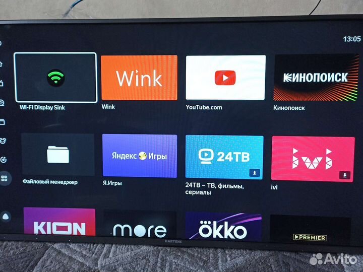 Телевизор 43FHD06 SMART TV Яндекс тв