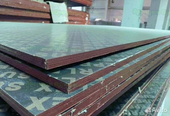 Фанера ламинированная б/у