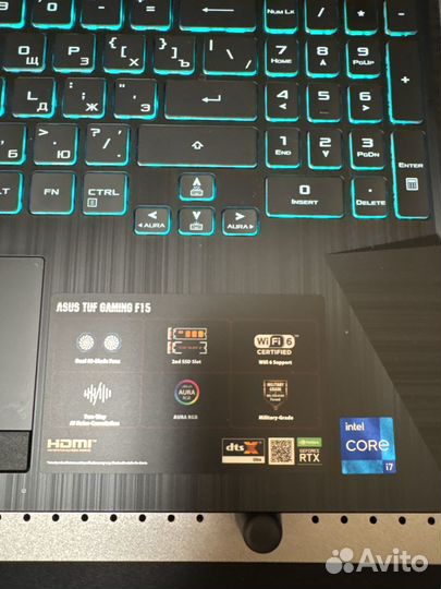 Игровой ноутбук asus tuf gaming f15