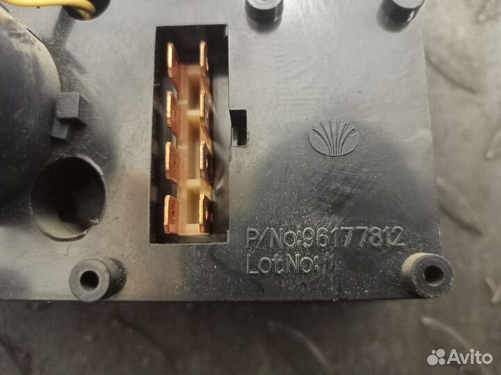 Блок управления отопителем для Daewoo Nexia