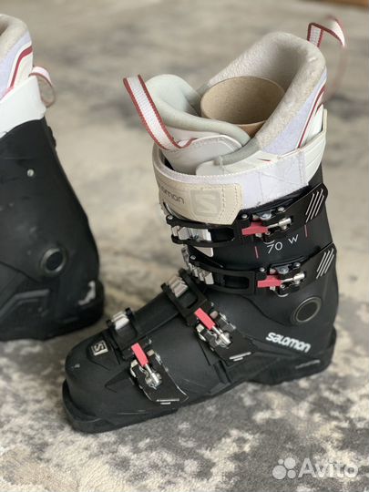 Горнолыжные ботинки salomon s/max 70w 24/24.5 см