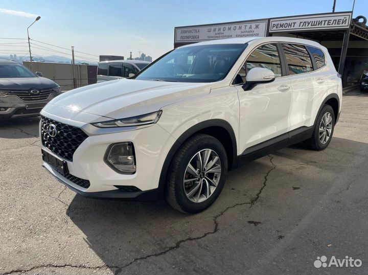 Hyundai Santa Fe 2.0 AT, 2020, 53 000 км