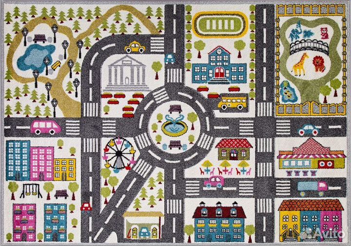 Ковер детский новый