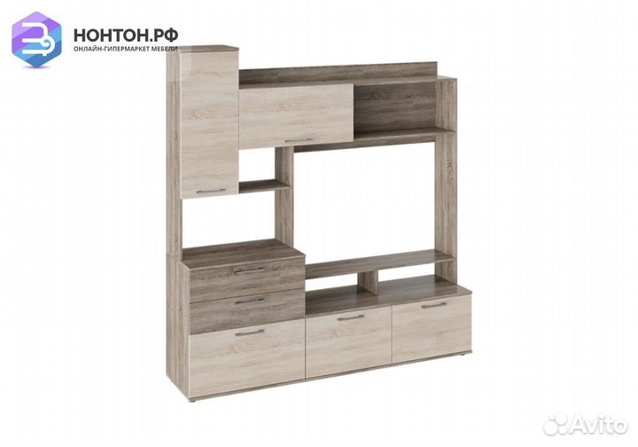 Стенка Марта дуб сонома трюфель / дуб сонома