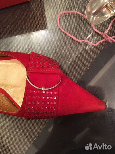 Балетки натуральная кожа 37-37.5