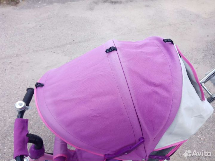 Детский велосипед с ручкой