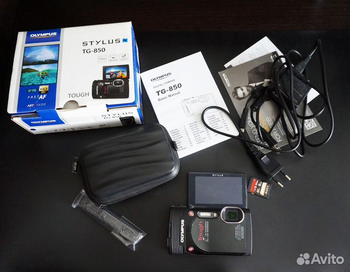 Фотоаппарат Olympus Stylus Tough TG-850 iHS