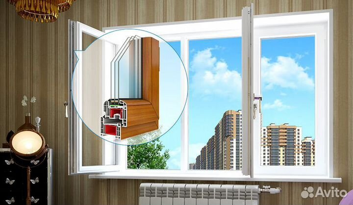 Окна пвх, пластиковые окна