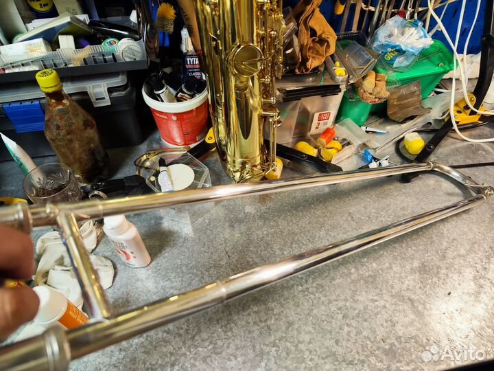 Тромбон Bach 42 silver (made in USA)