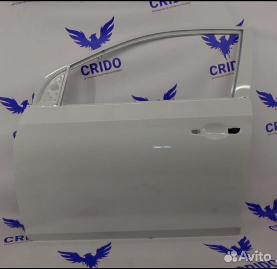 Крыло переднее правое Hyundai solaris 2 Белое