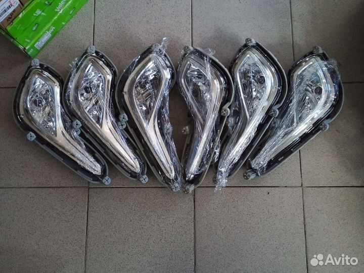 Противотуманки Солярис Хендай 2011 - 2015