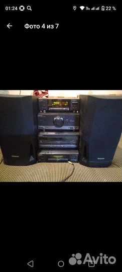 Музыкальный центр technics