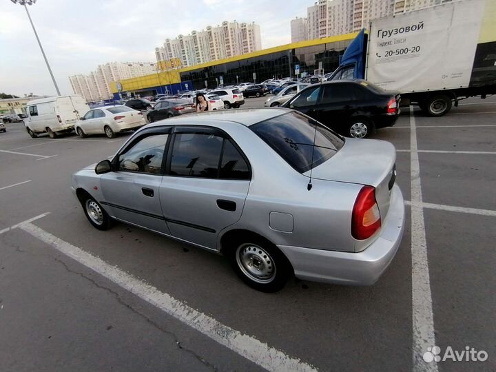 Hyundai Accent 1.5 МТ, 2007, 240 000 км