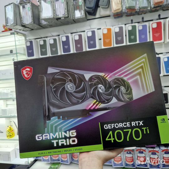 Видеокарта RTX 4070ti Msi новая