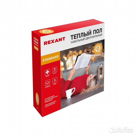 Теплый пол rexant Standard RND-140-2100 (2100Вт/1