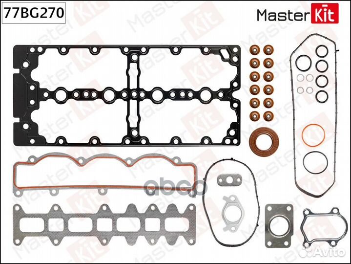 Комплект прокладок ГБЦ fiat F1AE0481A 77BG270 7