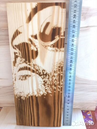 Дощечка с гравировкой Леон (140 х 325 мм)