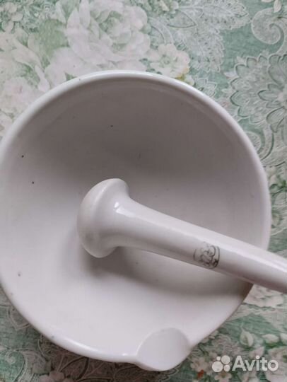 Фарфоровая ступка