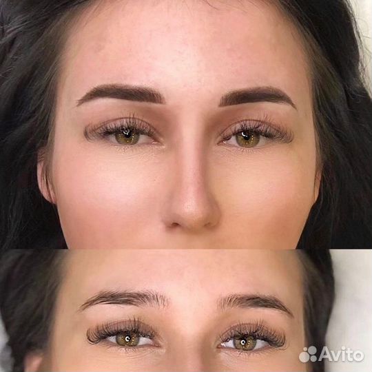 Перманентный макияж, пудровое напыление