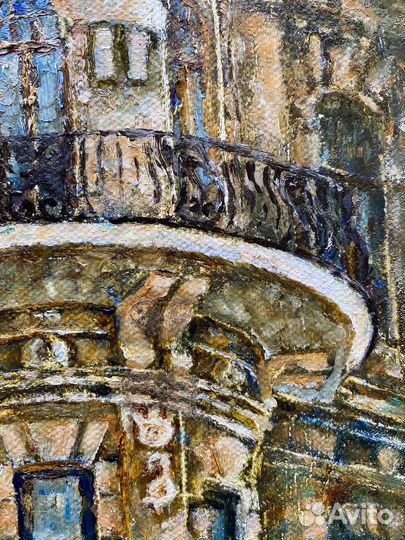 Картина маслом на холсте Дача купца Кундури