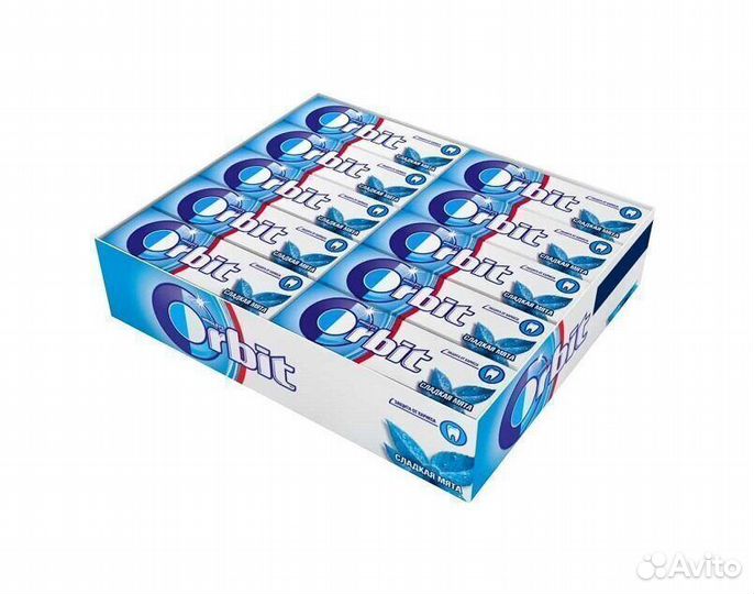 Опт - Жевательная резинка Orbit White Сладкая мя