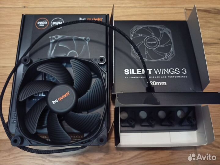 Вентилятор be quiet silent wingx 3 high speed