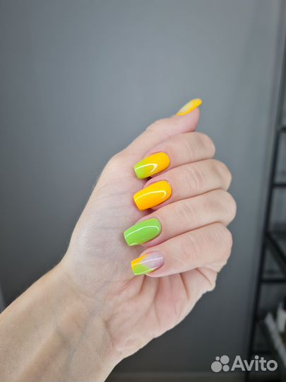 Маникюр гель лак