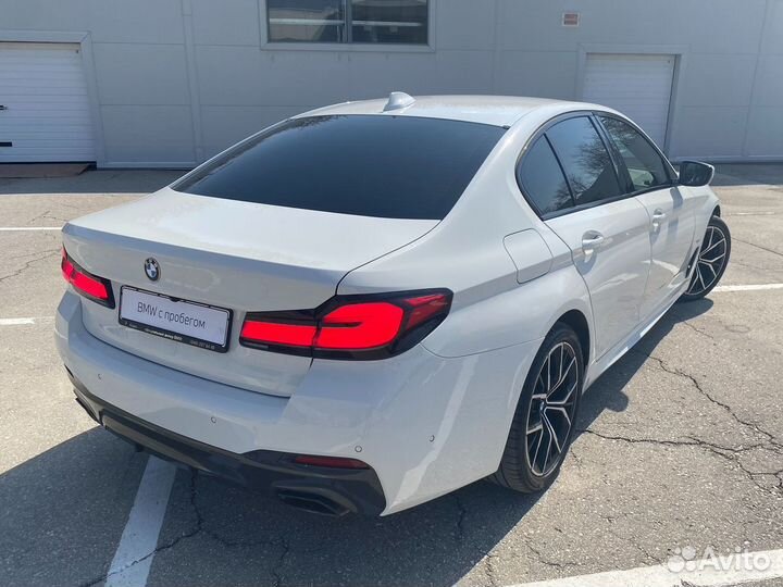 BMW 5 серия 3.0 AT, 2021, 64 595 км