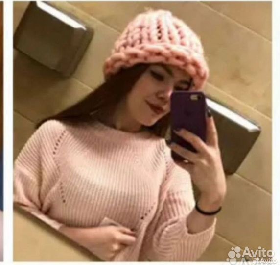 Шапка вязаная