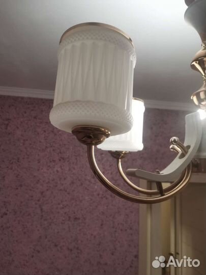 Люстра потолочная подвесная бу