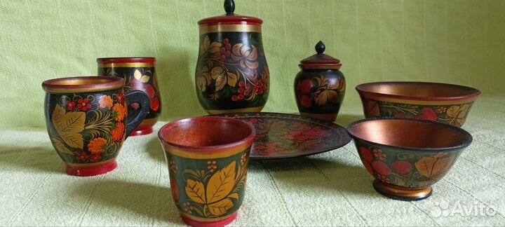 Хохлома сервиз