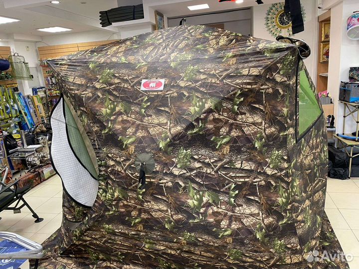 Палатка Куб 4 Медведь зима/лето