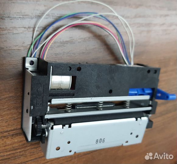 Печатающий механизм с прижимным валом для FPrint