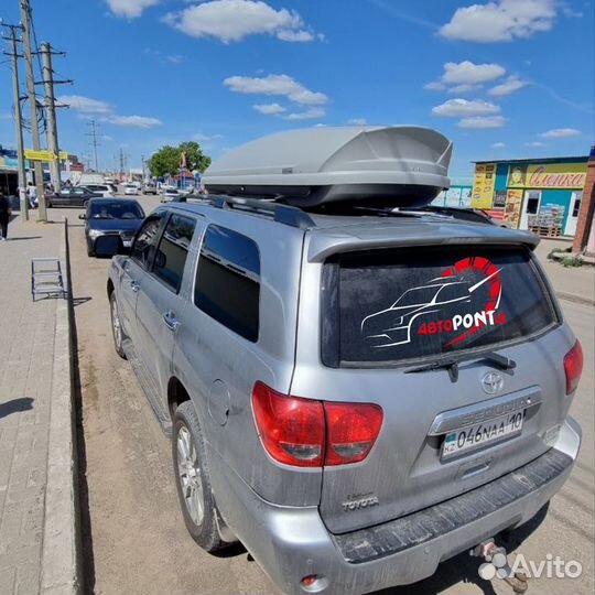 Бокс на крышу Voyage 670л для Toyota Sequoia
