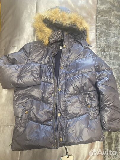 Пуховик для мальчика 146 новый
