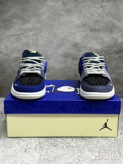 Кроссовки Nike air Jordan 1 low x voodoo