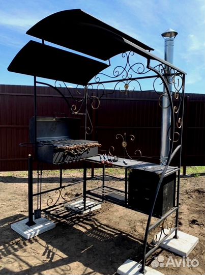 Мангал цельносварной