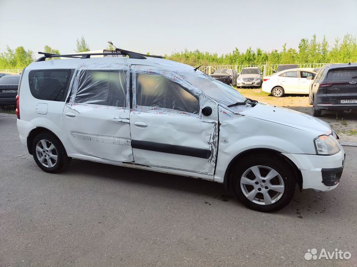 LADA Largus 1.6 МТ, 2020, битый, 161 313 км