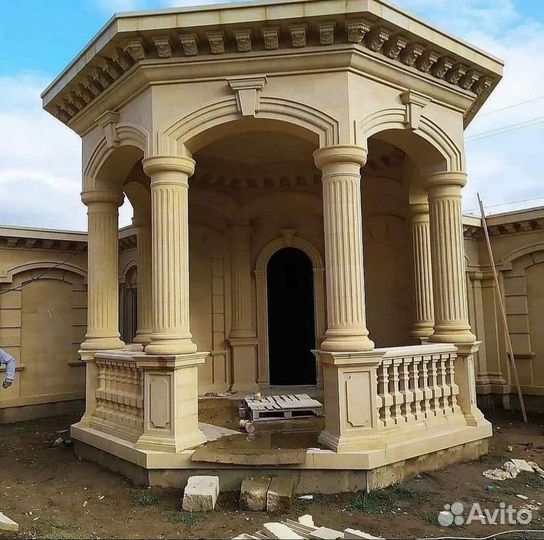 Облицовка дагестанским камнем