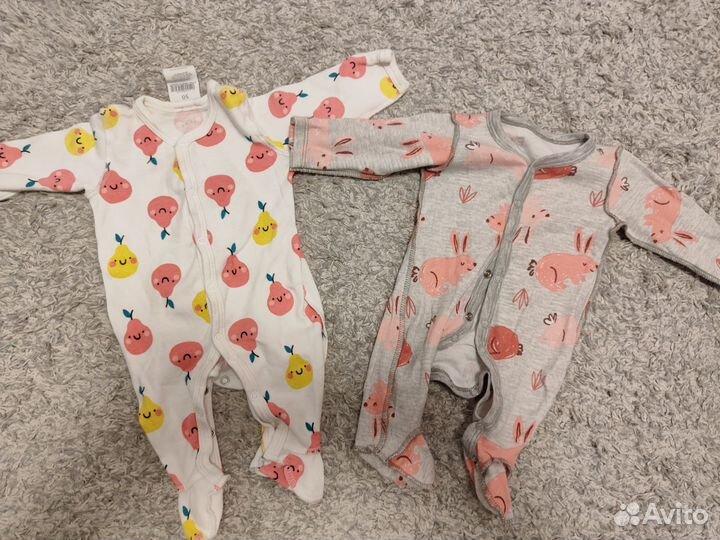 Детские вещи пакетом для девочки 56 62
