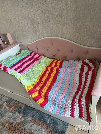 Новый детский плед покрывало плюшевое