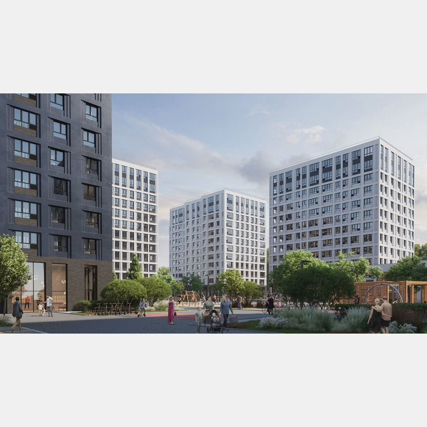 2-к. квартира, 60,6 м², 9/13 эт.