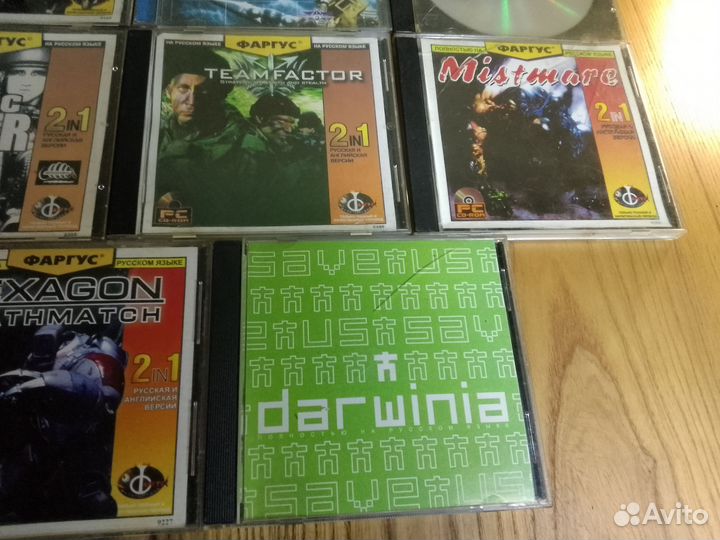 Диски с ретро играми для пк