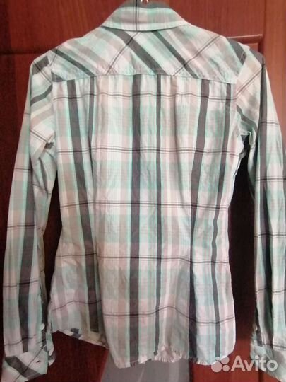 Рубашка для девочки, приталенная, 40 (34)