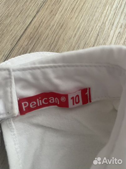 Блузка белая школьная Pelican 9-10 лет