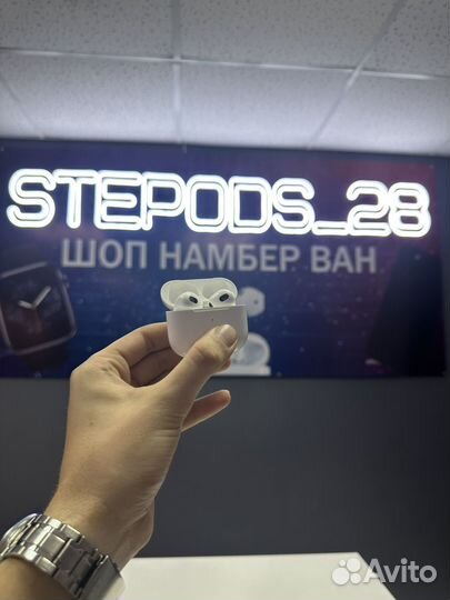 Новые AirPods 3 без лого