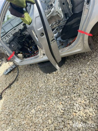 Левый порог kia ceed 1 ed