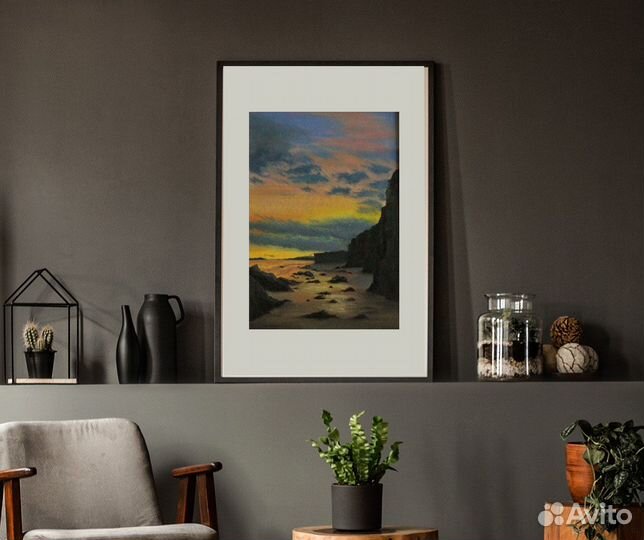 Картина маслом пейзаж